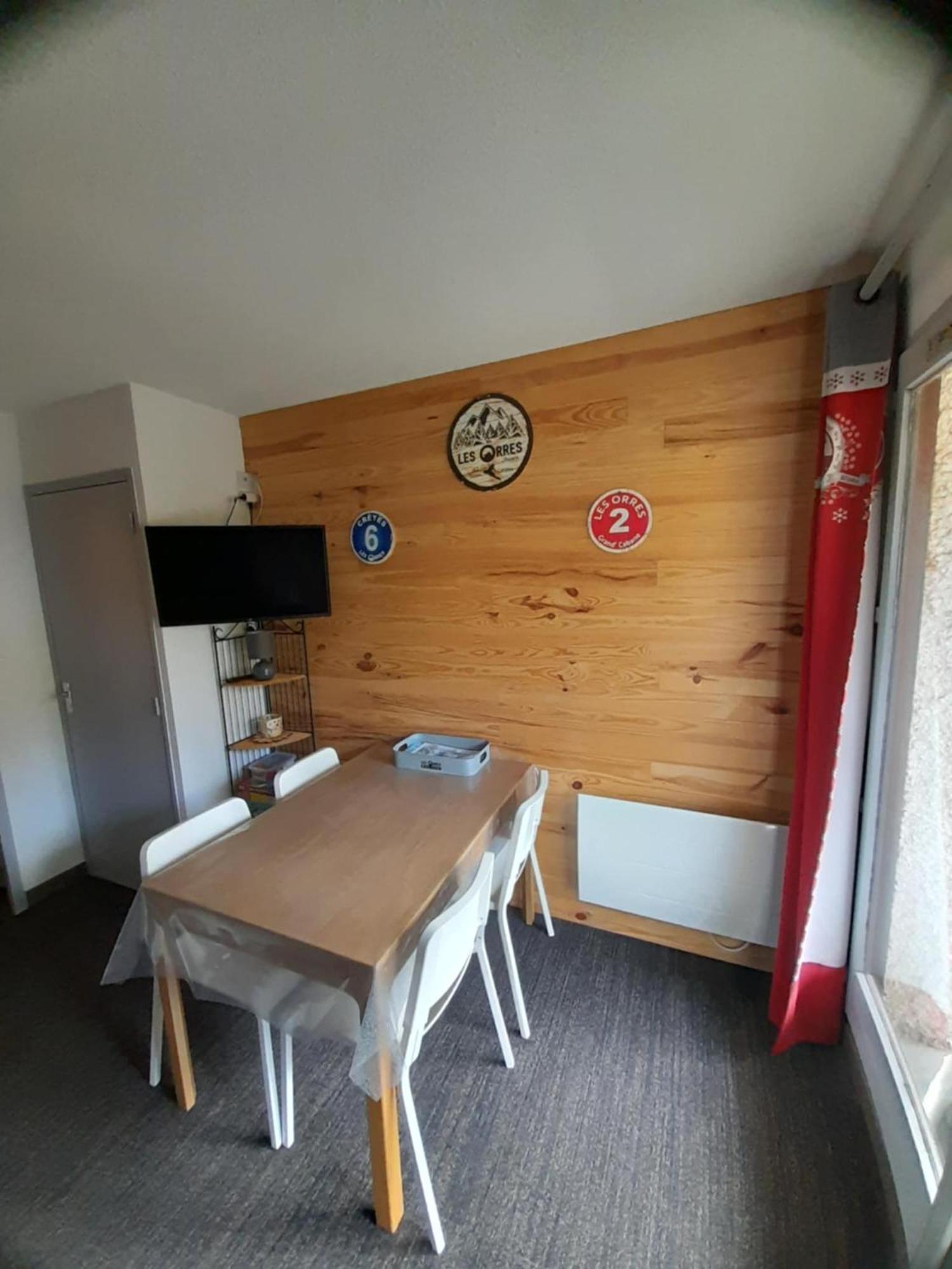 Au Petit Conf'Orres Apartment Les Orres Bagian luar foto